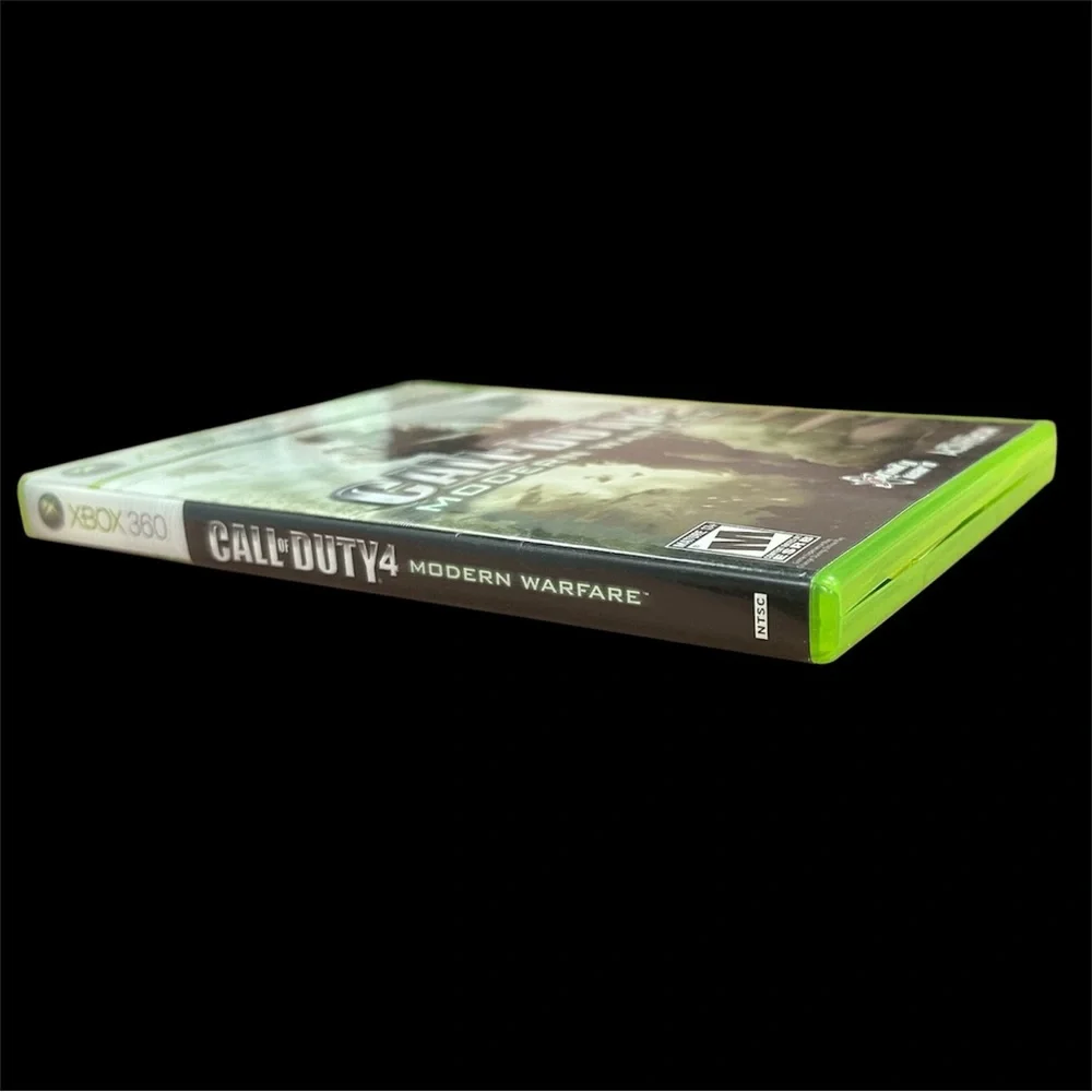 Call of Duty 4 Modern Warfare Xbox 360 COMPLETE CIB Poster Tested
